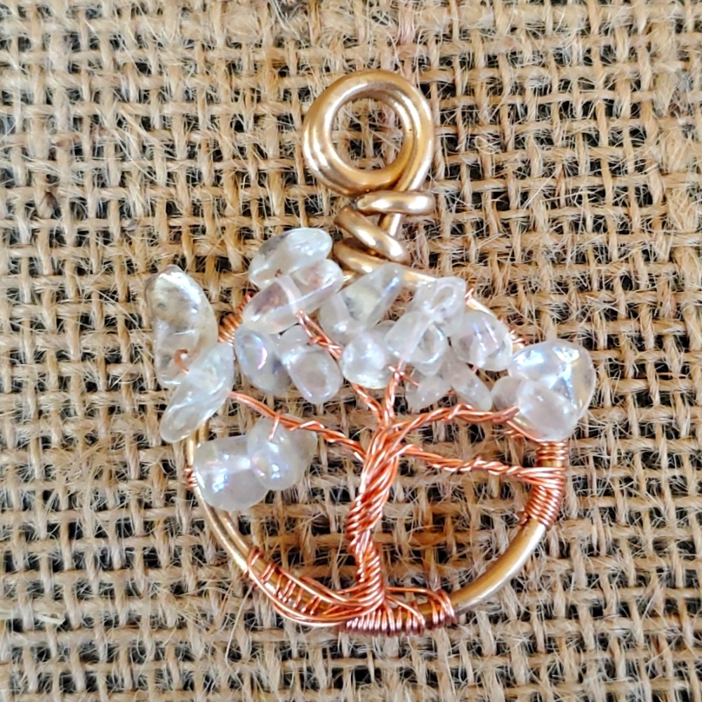 Handmade tree of life pendant